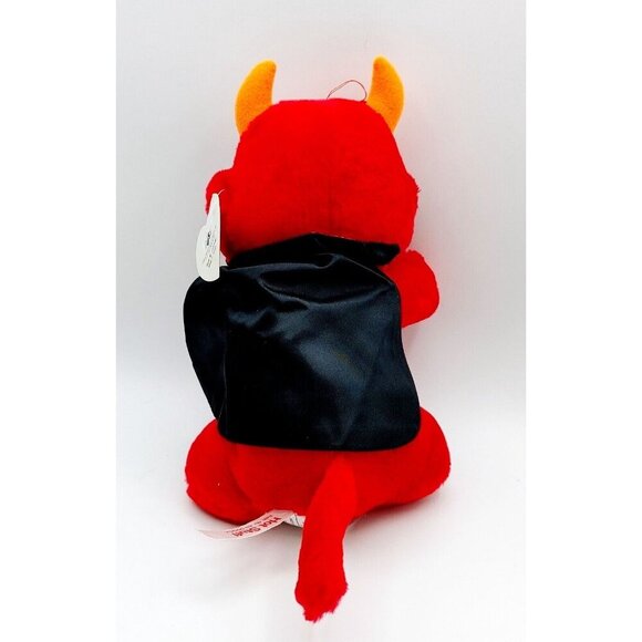 Hot Stuff Bear Devil 10" Stuffed Toy Plush Russ Valentines Day Plush - Picture 3 of 6